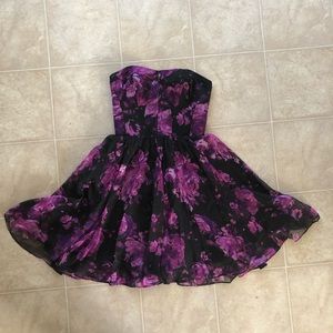 Strapless Sweat Heart Dress